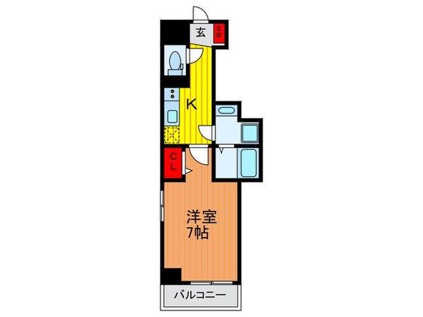 オリエントレジデンス門真栄町の物件間取画像